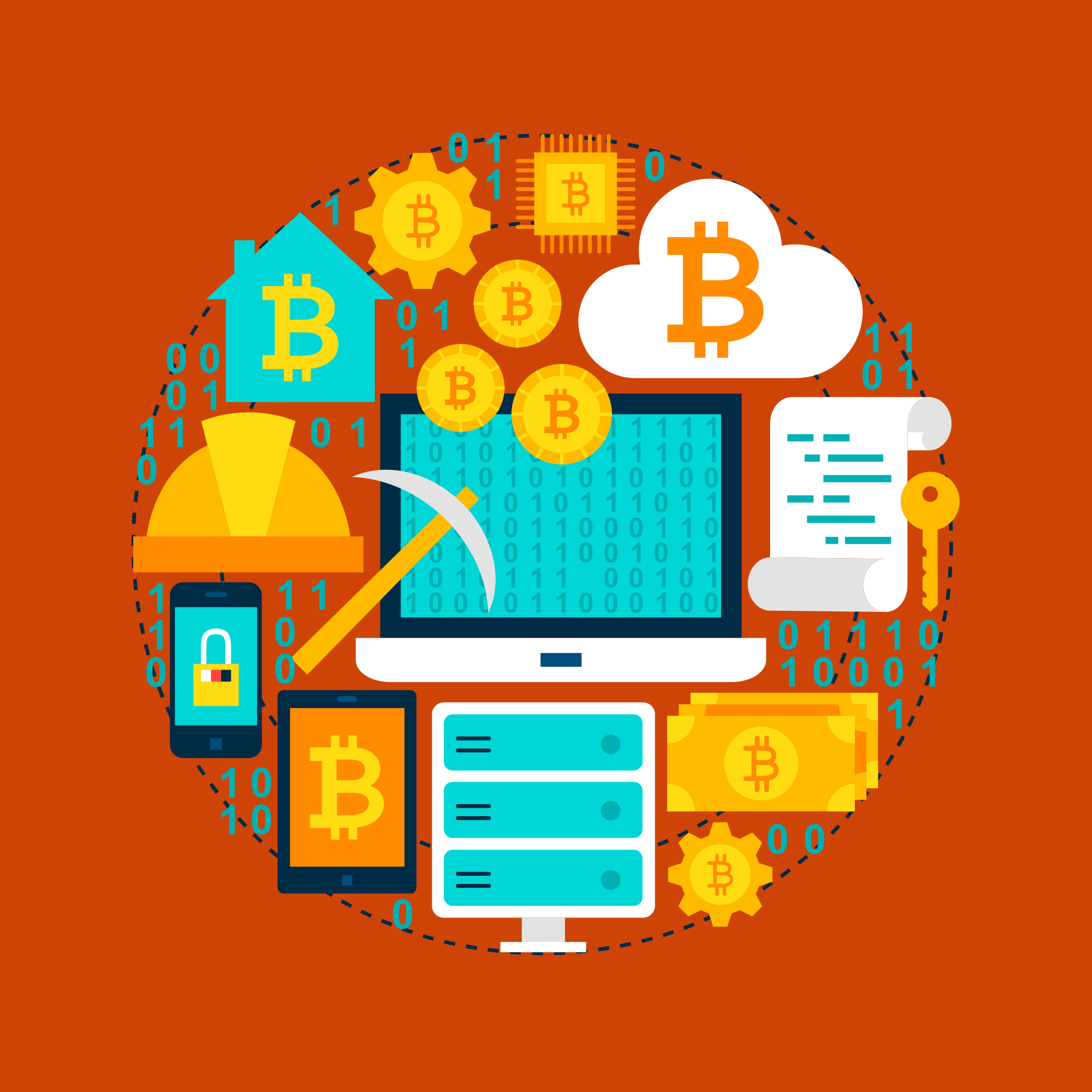Hogyan működik a Bitcoin bányászat és a kriptográfia